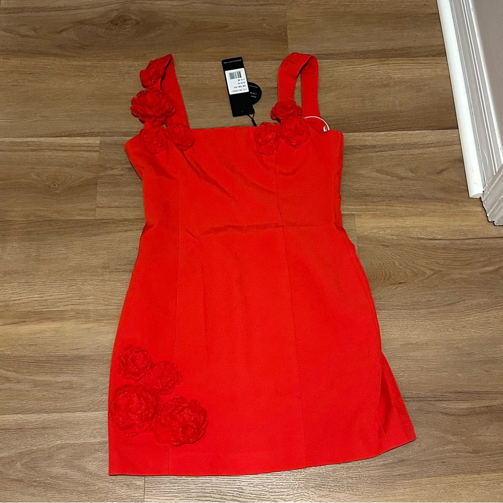 Elliatt trompe red dress